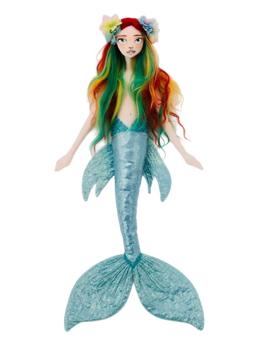 Digital Doll - Mermaid Tail Pattern